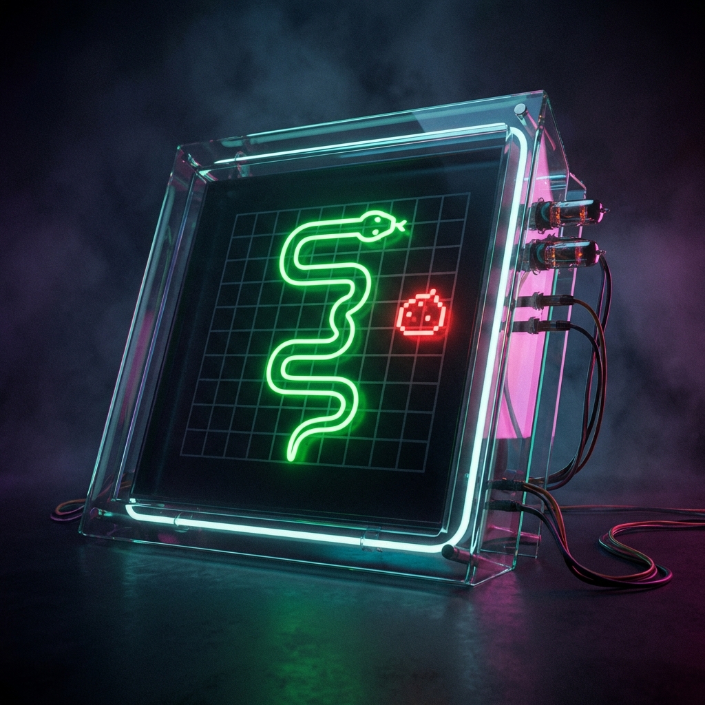 Neon Snake Game